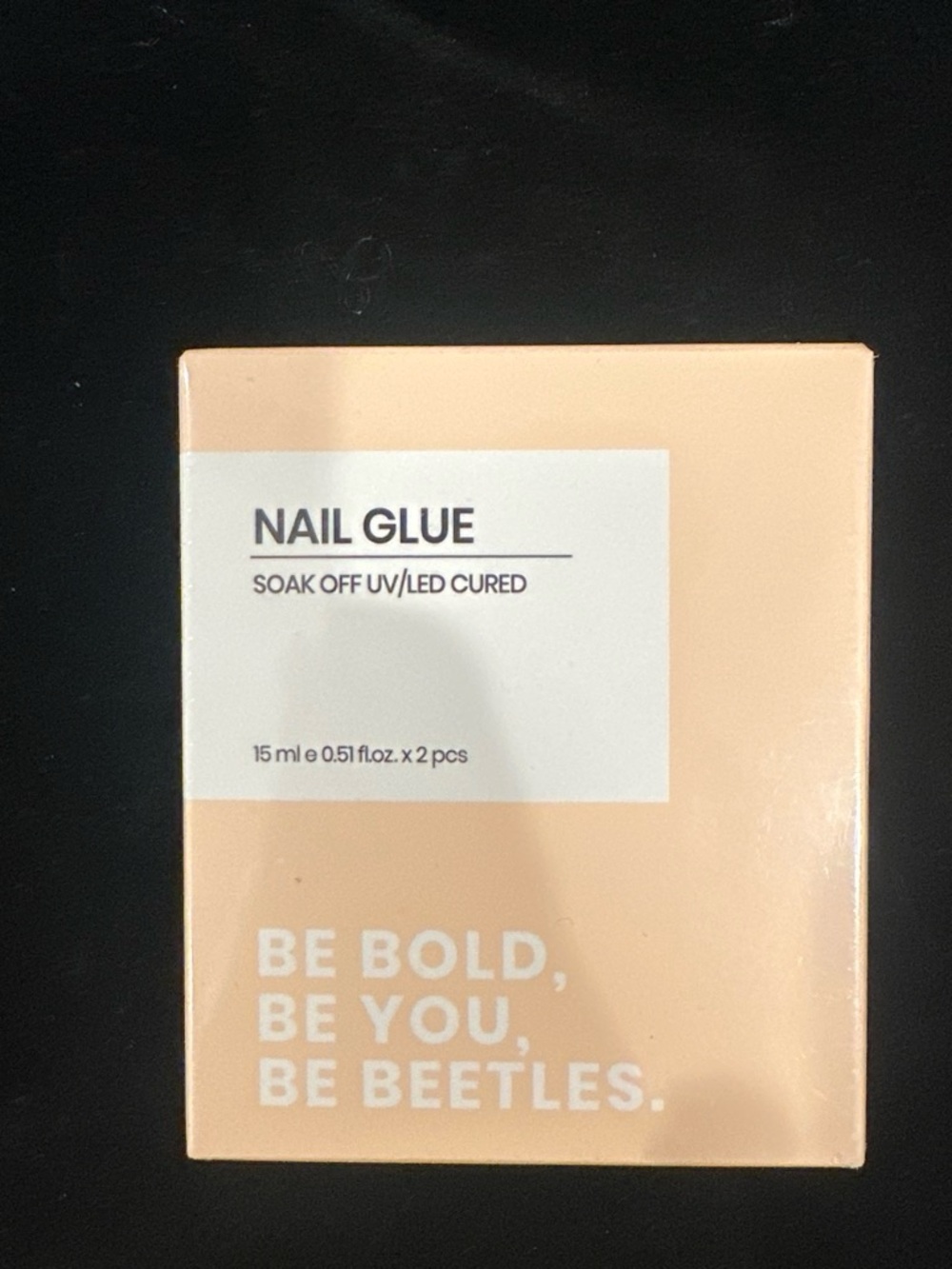 Peach Nail Glue - Soak Off UV/LED Cured